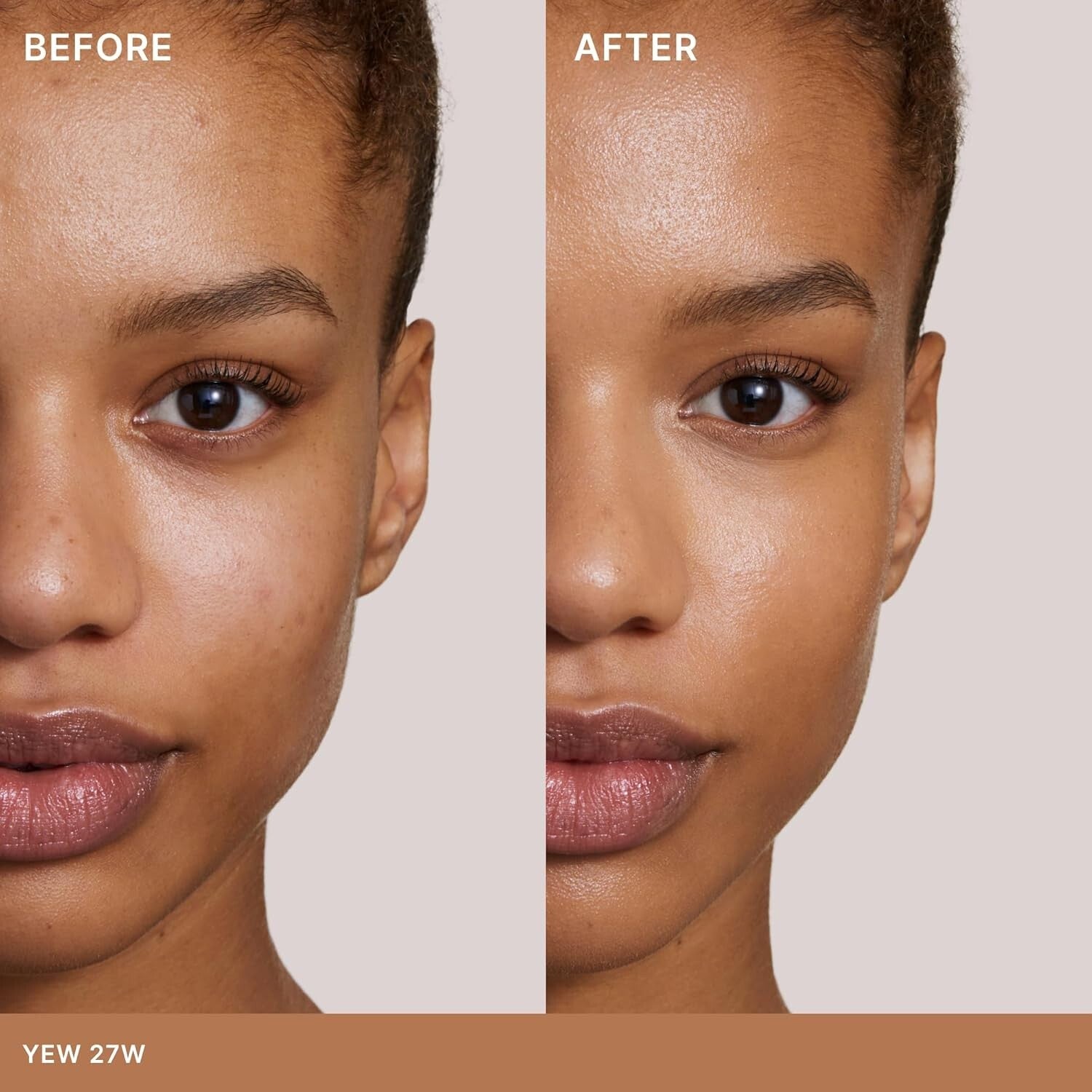 Vegan Complexion Stick - Non-Toxic Foundation & Concealer for Flawless Skin 27W