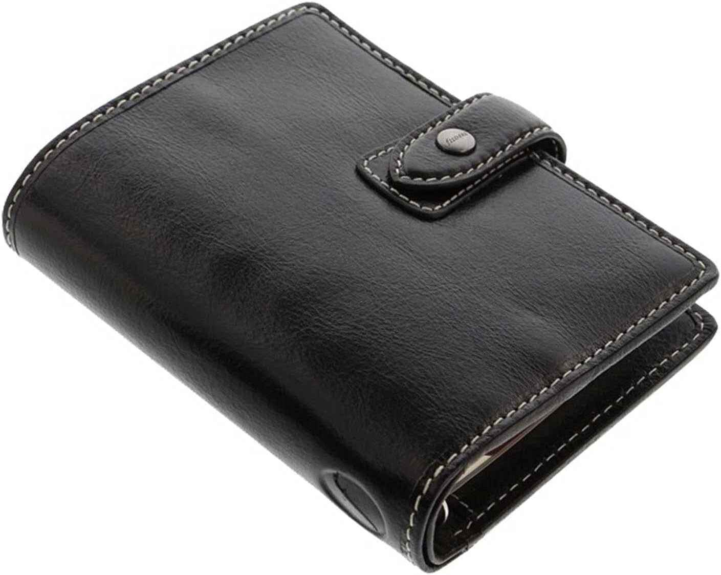 Compact Pocket-Sized 2024 Leather Organizer with Pen - Perfect for On-the-Go