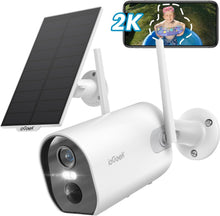 Load image into Gallery viewer, AI Motion Detection Solar Camera - 3MP Color Night Vision, Works with Alexa