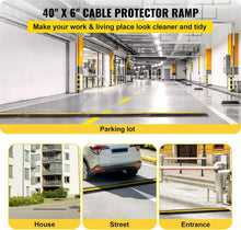 Load image into Gallery viewer, Heavy-Duty 4-Piece Cable Ramp Set - Protect Wires Safely Outdoors &amp; Indoors