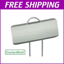 Load image into Gallery viewer, Large 11.5" Rectangular Weatherproof Plant Labels - 100-Pack Zinc Markers