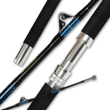 Load image into Gallery viewer, 7.5 Feet Glass Graphite Fishing Rod with Stainless Steel Roller Guides
