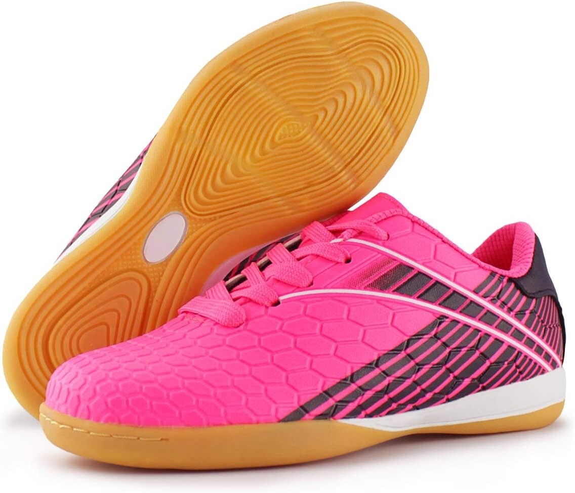 Durable Little Kid Soccer Shoes - Micro-Textured for Optimal Ball Control