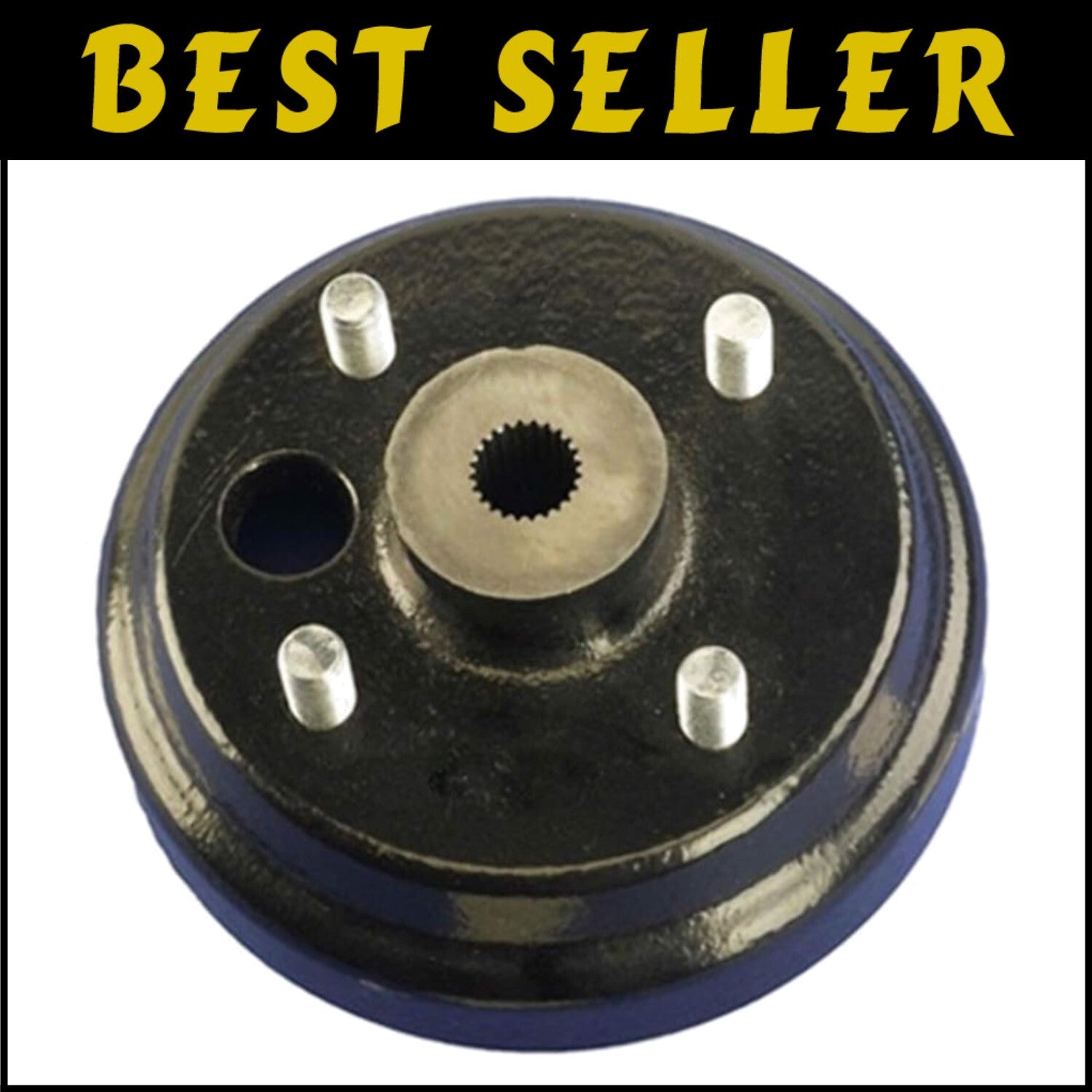 Robust Brake Drum/Hub Assembly - Ideal for Electric and 2-Cycle Gas Vehicles
