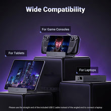 Load image into Gallery viewer, High-Speed 10Gbps Dock with 4K Resolution &amp; Cooling Design for Steam Deck &amp; More