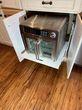 Load image into Gallery viewer, Effortless Kitchen Storage: Self-Locking Appliance Lift with Soft-Close Feature