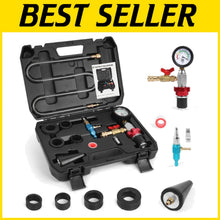 Load image into Gallery viewer, Comprehensive Vehicle Coolant Refill Tool Set – Hose, Adapters &amp; Gauge Included
