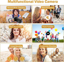 Load image into Gallery viewer, High-Definition Video Camera with Remote &amp; Webcam Function for Easy Streaming