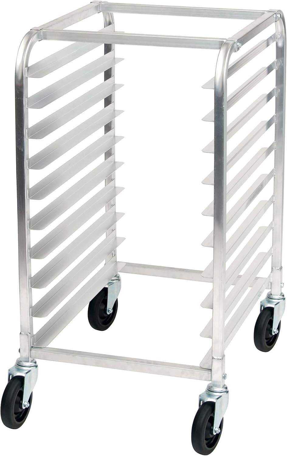 10-Tier Aluminum Sheet Pan Rack with 3" Spacing – Heavy-Duty & Portable