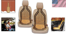 Load image into Gallery viewer, Premium 2-Pack Car Cushions with Therapeutic Massage for Exhaustion Relief