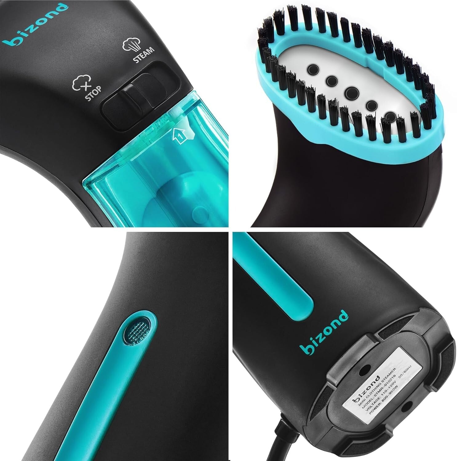 Portable Handheld Travel Steamer - No Spitting, Safe & Efficient Wrinkle Removal