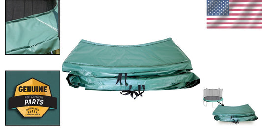 ASTM Certified Green Trampoline Spring Pad for 12' Models - Protects Springs