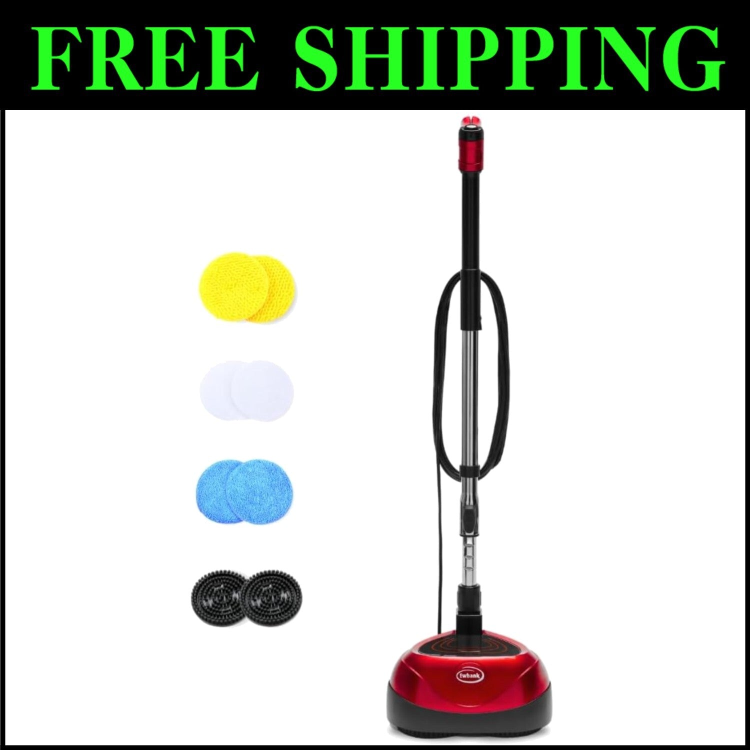 EP170 Multi-Use Floor Cleaner: Lightweight, High-Power Scrubber for Home Use