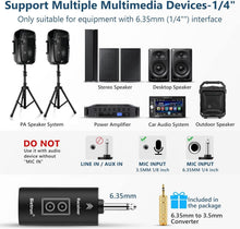 Load image into Gallery viewer, Echo &amp; Treble Wireless Microphone – 160FT Range for Perfect Performances