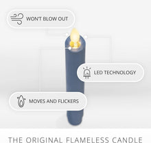 Load image into Gallery viewer, Spring Lake LED Flickering Taper Candles - Battery Operated, Safe for Home Use