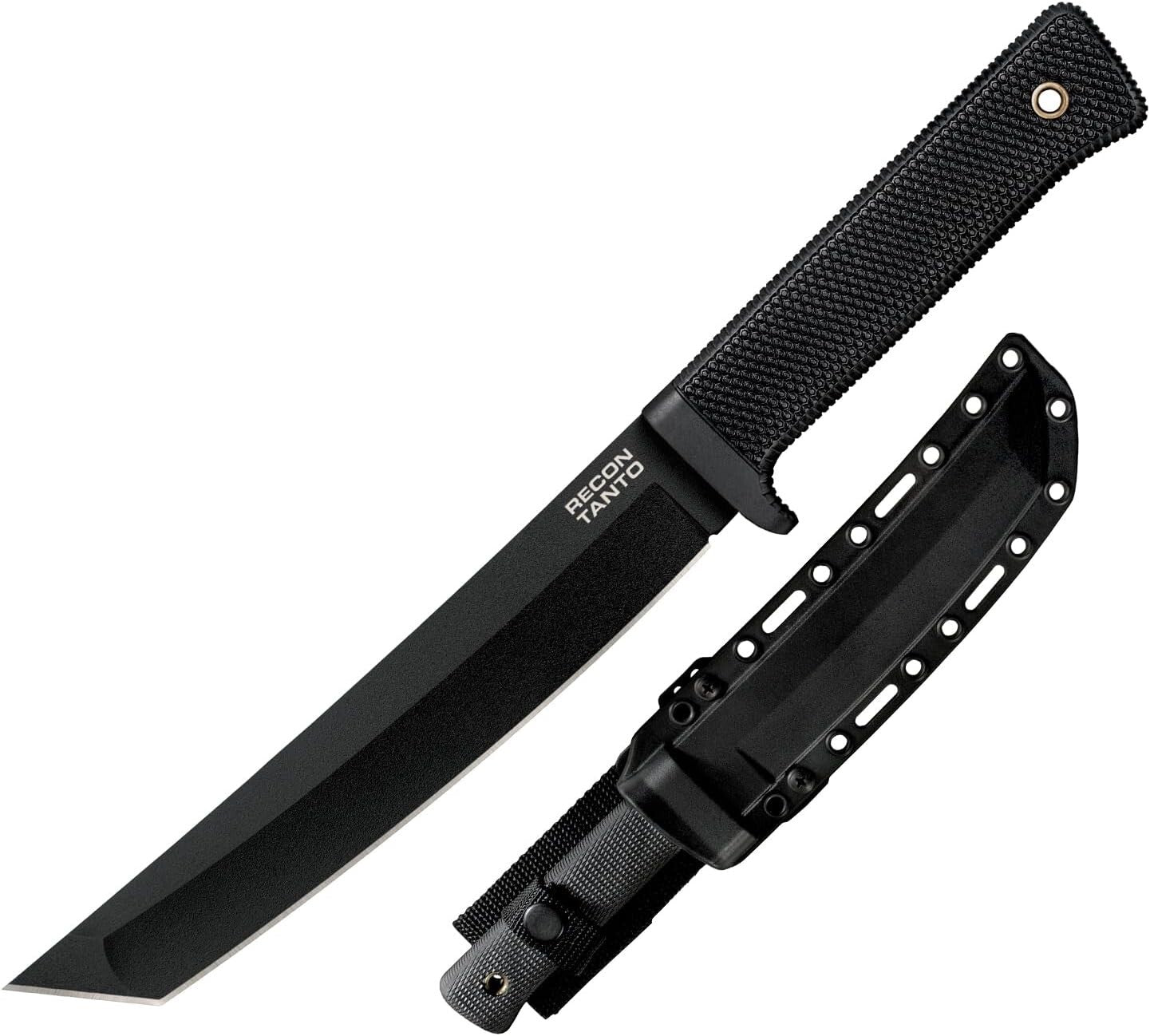 7" Tanto Point Tactical Knife with Secure-Ex Sheath - Ultimate Durability & Grip