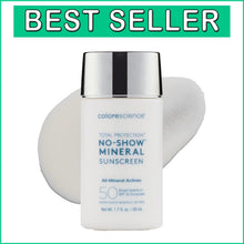 Load image into Gallery viewer, Mineral Sunscreen SPF 50: Non-Greasy, Lightweight &amp; Blends Under Makeup Easily
