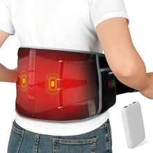 Load image into Gallery viewer, Rechargeable Back Massager with 3 Heat and Vibration Settings - Great for Gifts
