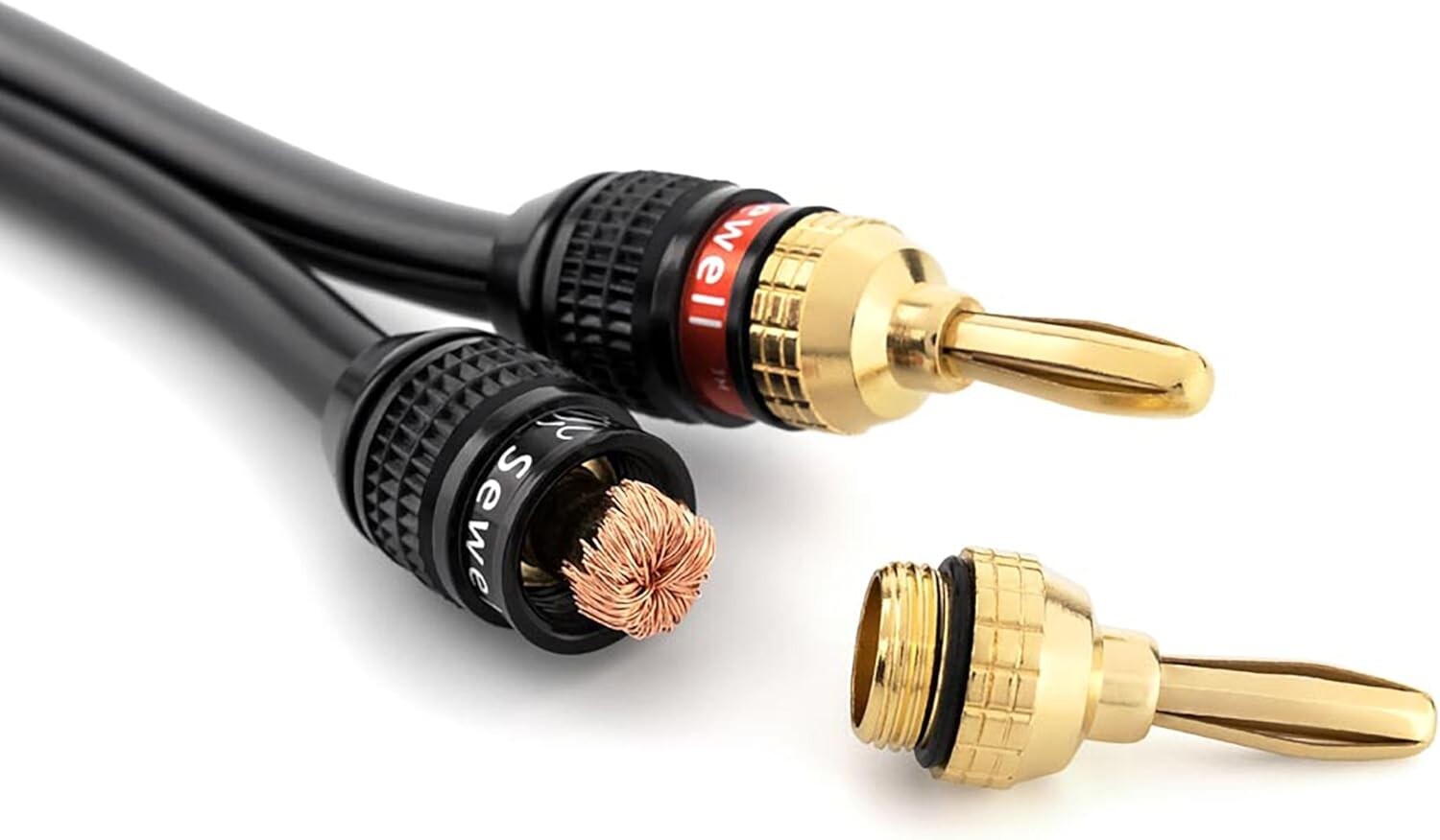 14 Pairs Gold Plated Banana Plugs - Quick Connect for Superior Sound Quality