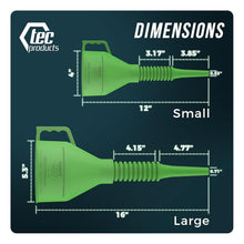 Load image into Gallery viewer, Anti-Spill Long Funnel for Automotive Use - Durable Nitrile Rubber Construction