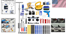 Load image into Gallery viewer, 129pc Professional Dent Puller Kit with T-Bar &amp; Bridge Puller for DIY Repairs