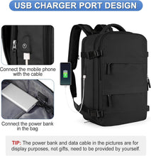Load image into Gallery viewer, Comfortable Large Travel Backpack with Shoe Compartment - Ideal for Adventures