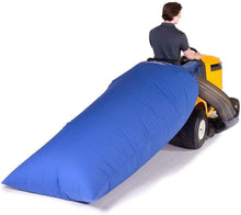 Load image into Gallery viewer, Effortless Leaf Collection with Heavy Duty 54 Cubic Foot Lawn Tractor Leaf Bag