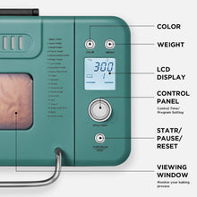 Load image into Gallery viewer, Compact All-Metal Bread Maker - 550W Dual Heaters for Perfect Homemade Bread
