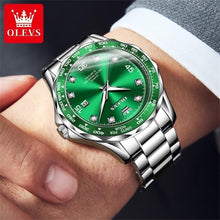 Load image into Gallery viewer, Premium Men's Watch: 30M Waterproof Big Dial with Stylish Stainless Steel Band