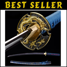Load image into Gallery viewer, Authentic Japanese Katana - Clay Tempered, 1.4kg, Includes Scabbard, Sharp Edge