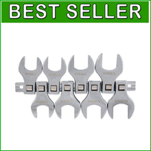 Load image into Gallery viewer, Easily Accessible 1/2-Inch Drive Jumbo 8-Piece Wrench Set for Tight Spaces