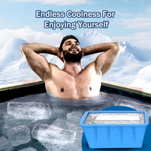 Load image into Gallery viewer, Extra Large Silicone Ice Cube Molds 4-Pack - 8LB for Cold Plunge Bliss