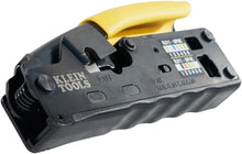 Load image into Gallery viewer, Klein Tools Compact Data Cable Crimper with Easy Grip Handle - Rugged Design