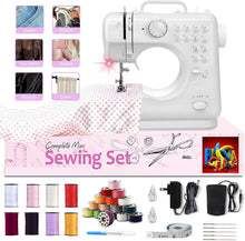 Load image into Gallery viewer, Versatile Mini Sewing Machine for Beginners - Complete Kit &amp; Dual Power Design