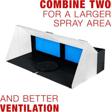 Load image into Gallery viewer, High-Performance Portable Spray Booth with Bright LED Lights &amp; Turntable Access