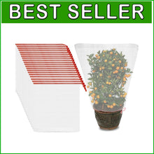 Load image into Gallery viewer, Versatile 20-Pack 27x27 Inch Plant Protection Bags - Drawstring for Easy Use
