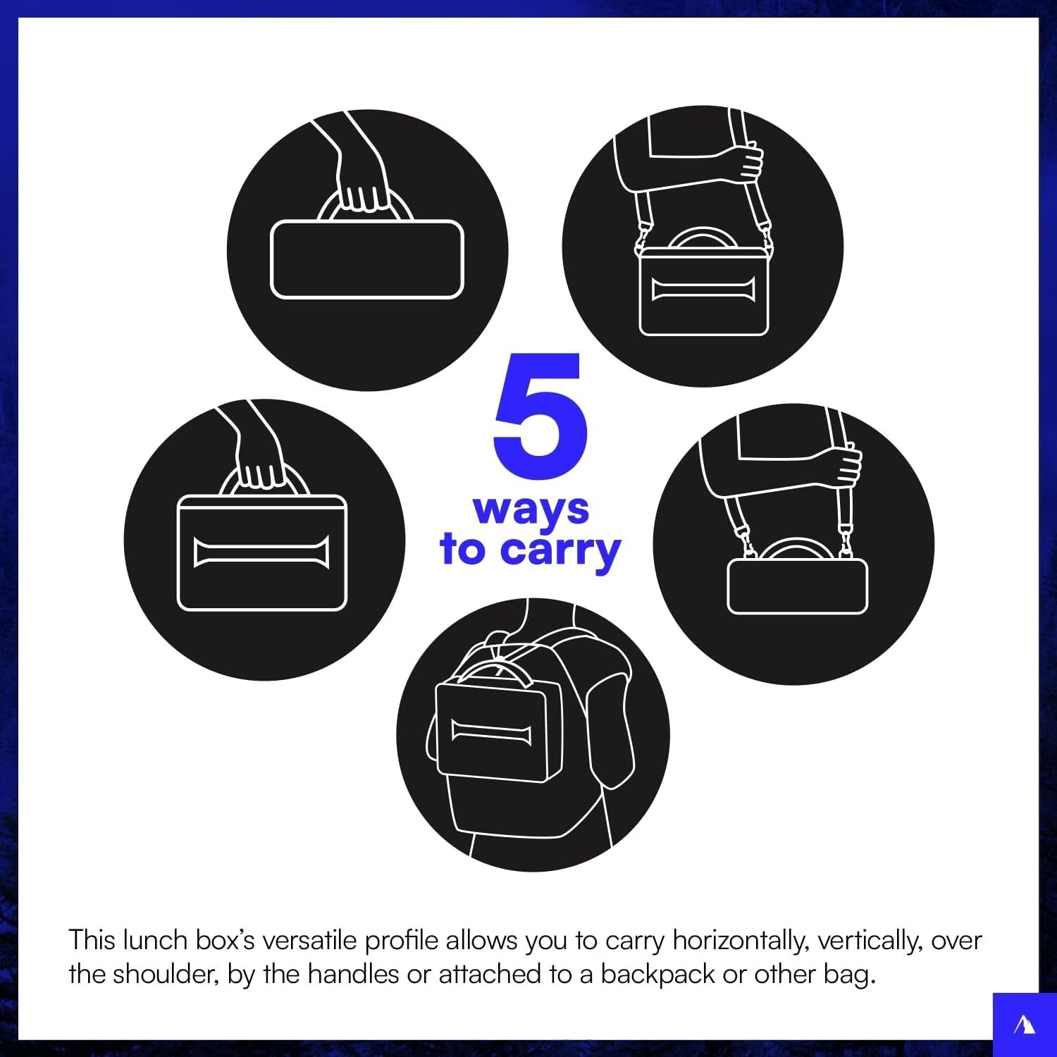 Expandable Titan Lunch Pack with Ice Walls – Perfect for School, Work & Outdoors