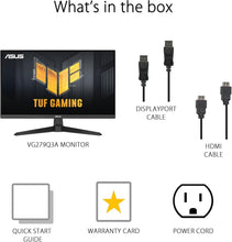 Load image into Gallery viewer, TUF 25-Inch Full HD Gaming Monitor - 180Hz Refresh Rate, Shadow Boost, Speakers