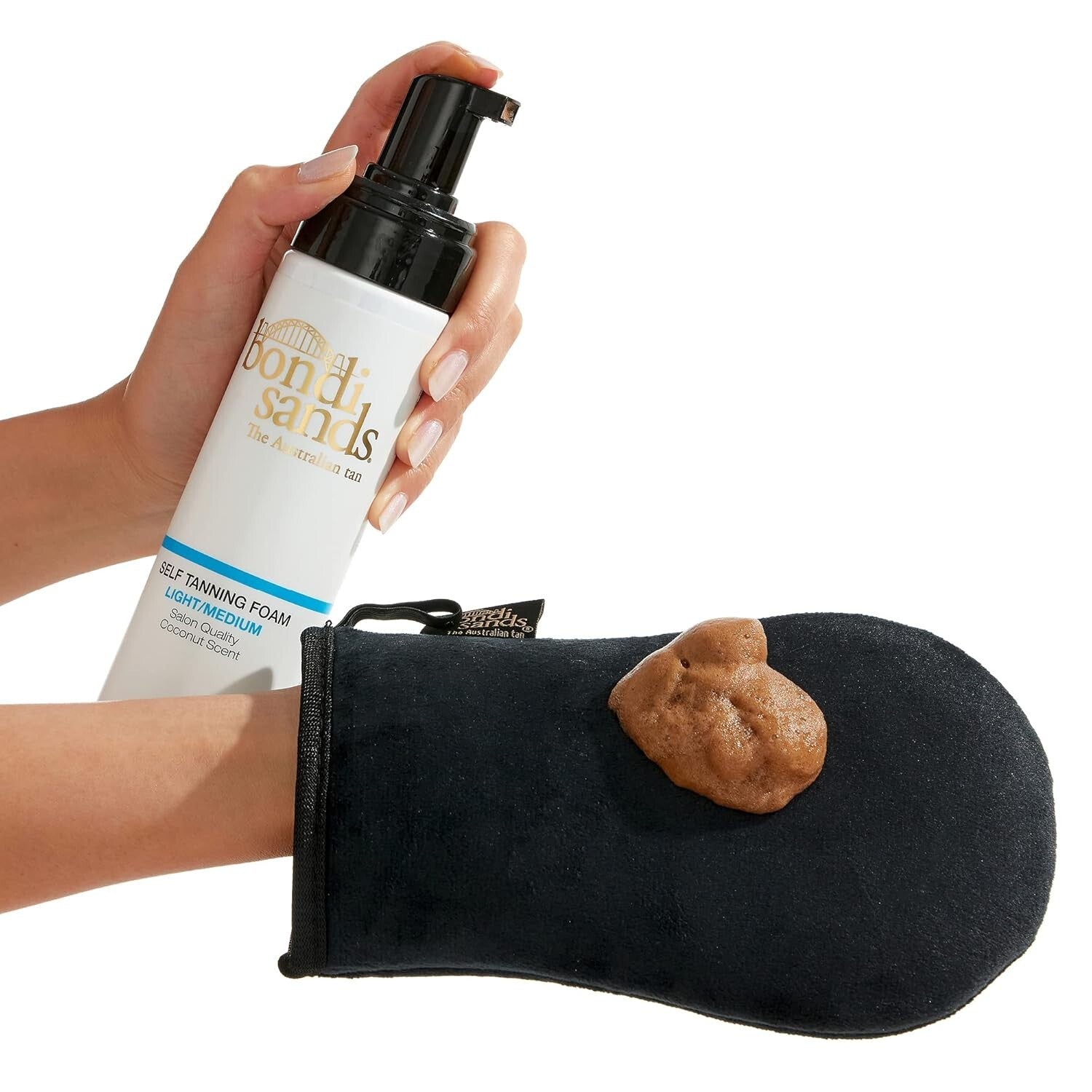 Easy To Apply Self Tanning Foam with Reusable Mitt - Perfect for All Skin