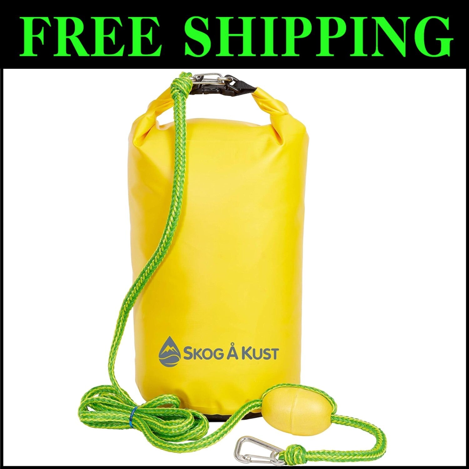 Versatile 20L PWC Anchor & Dry Bag in Durable PVC - Ideal for All Seasons