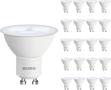 Load image into Gallery viewer, Energy-Efficient GU10 LED Bulb 6W, 650 Lumens Daylight - 20 Bulbs for Home Use