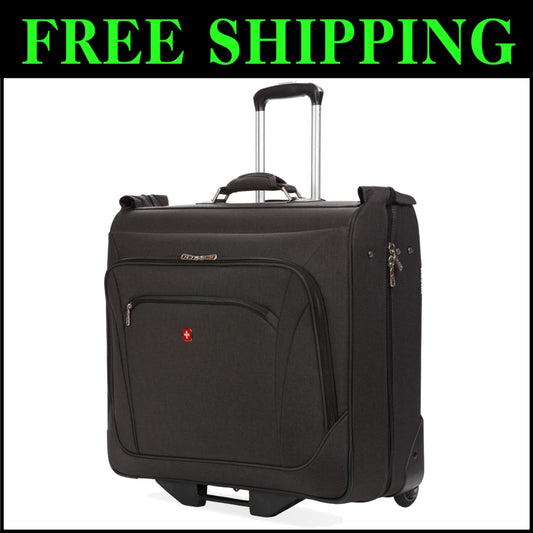 Durable Four-Compartment Wheeled Garment Bag for Men & Women - Organized Travel