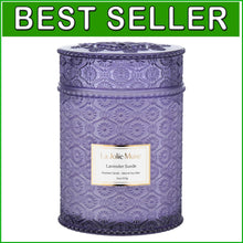 Load image into Gallery viewer, Eco-Friendly Lavender Suede Candle - Long Burning Luxury for Home Aromatherapy