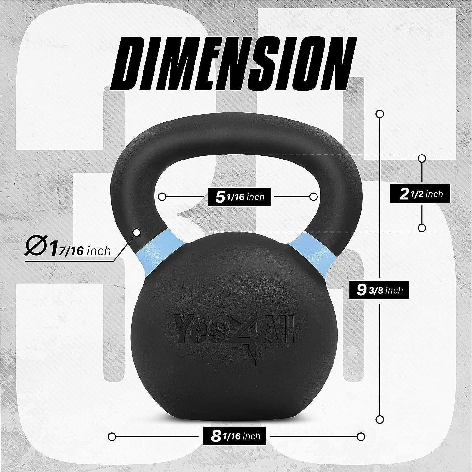 Dynamic Exercise Kettlebell Set 16Kg - Affordable Strength Training Essential