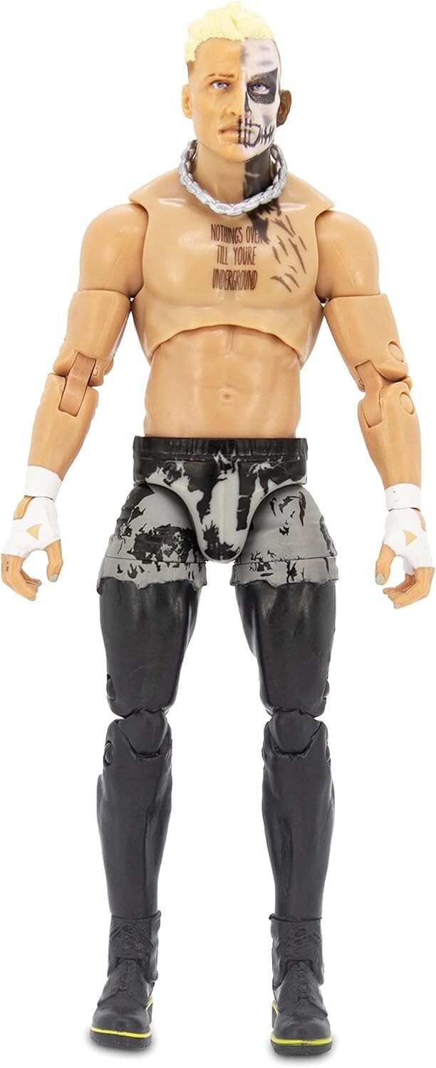 Collectible Darby Allin & Jon Moxley Action Figures with Championship Title Belt