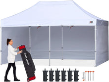 Load image into Gallery viewer, 10x20 Easy Pop Up Canopy Tent with Sidewalls - Perfect for Events