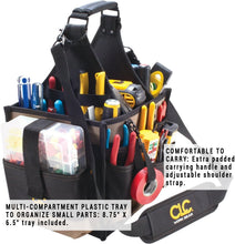 Load image into Gallery viewer, CLC Large Water-Repellent Tool Carrier with 22 Pockets &amp; Multi-Compartment Tray