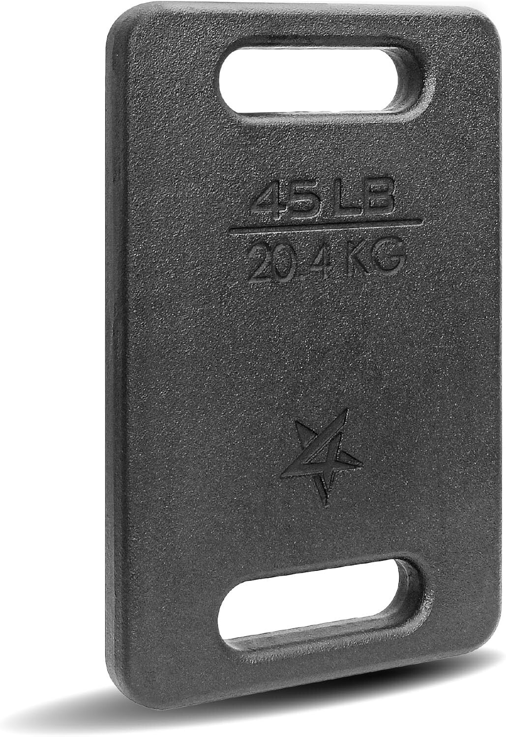 Ergonomic Cast Iron Weight Plate for Enhanced Posture & Strength - 10 to 45LB