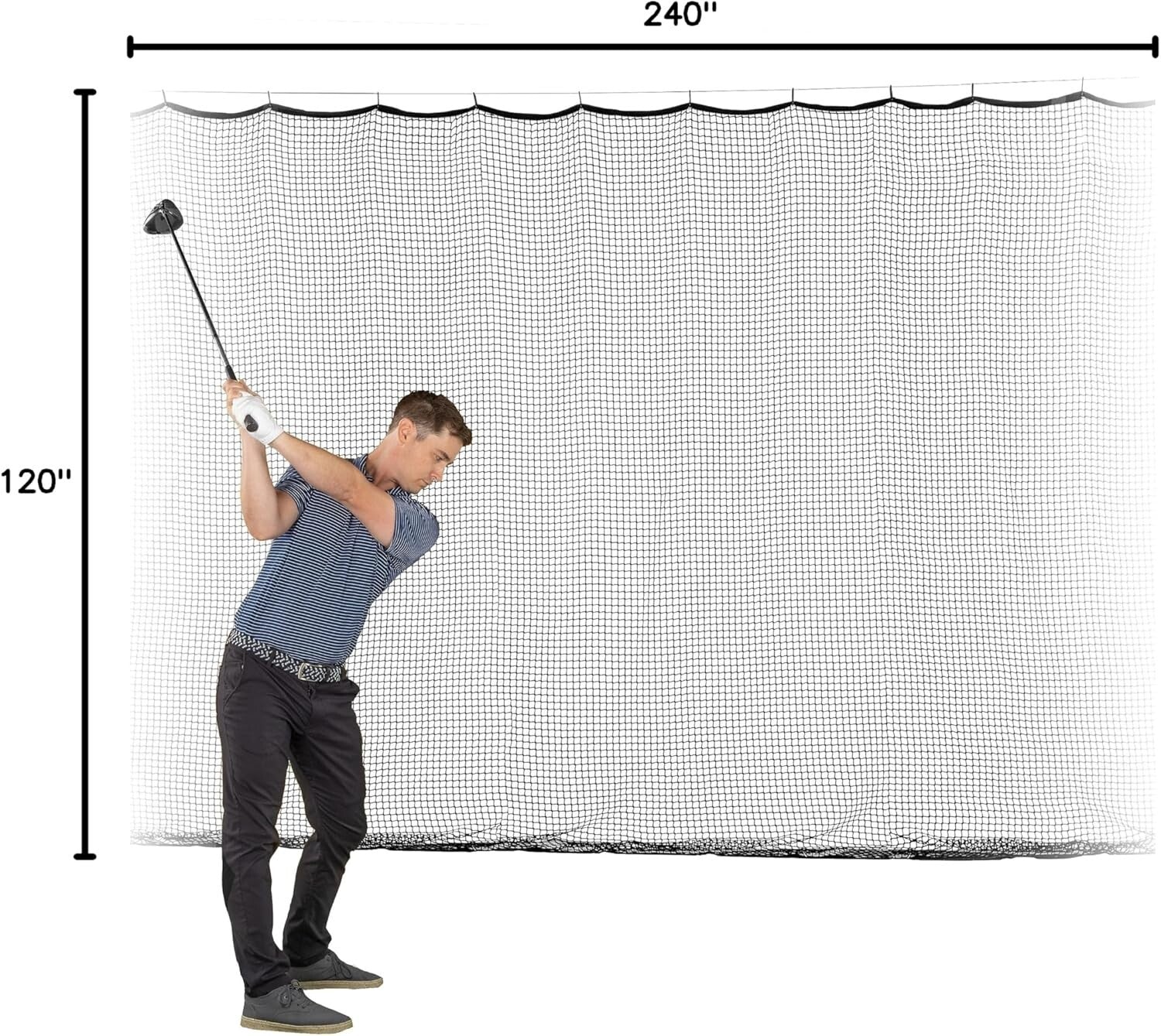 Durable Heavy-Duty Mesh Sports Net, Easy Install, Great for Indoor & Outdoor