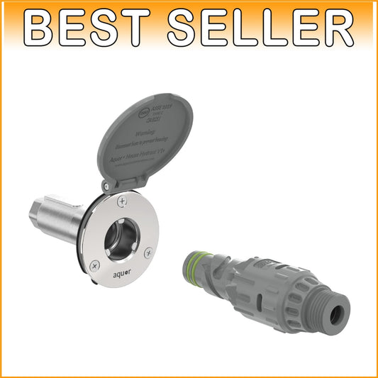 Frost-Free House Hydrant V1+ Outdoor Faucet - Slate Gray, Quick Connect Design